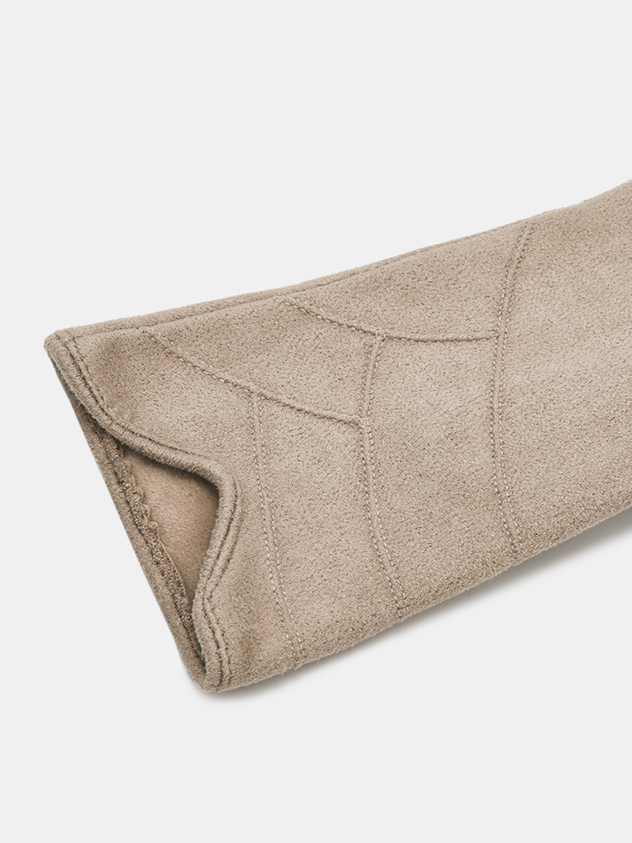 АУГП111400_Н Перчатки жен.Ralf Ringer,90%по лиэстер,10%эласт,1 размер,беж