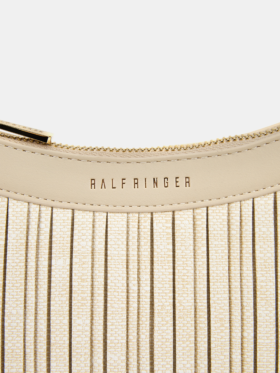 Сумка женская, бежевая, 6*13,5*25