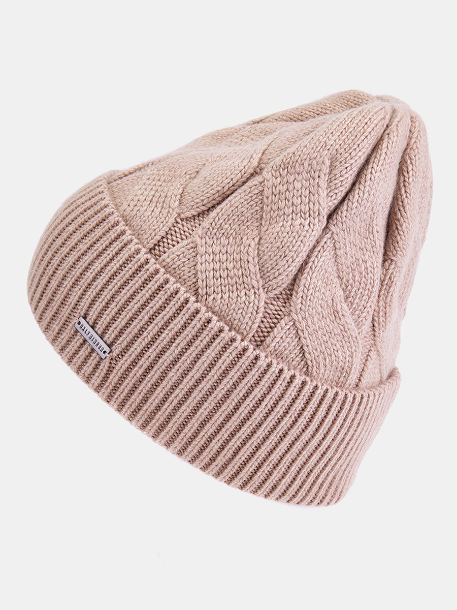 SUFFOLK03-P-12 Шапка женская,60%нейлон,30%вис коза,10%ангора,бежевая