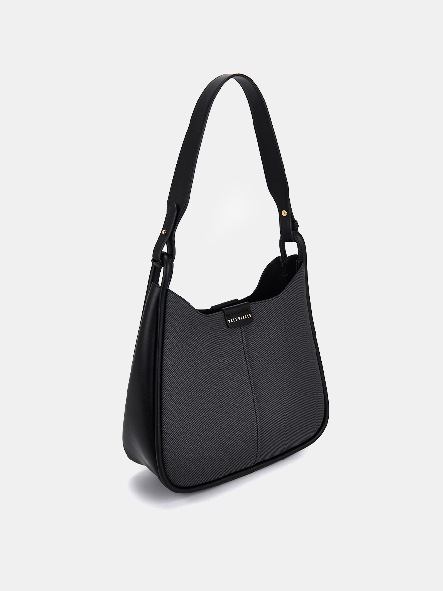 Сумка женская, черная, 12*28*31