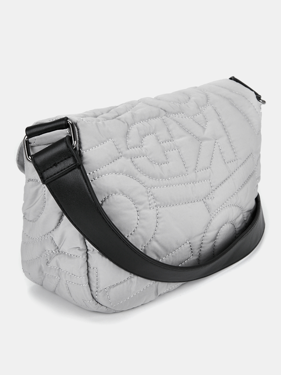 Сумка женская, серая,  25*11*18 