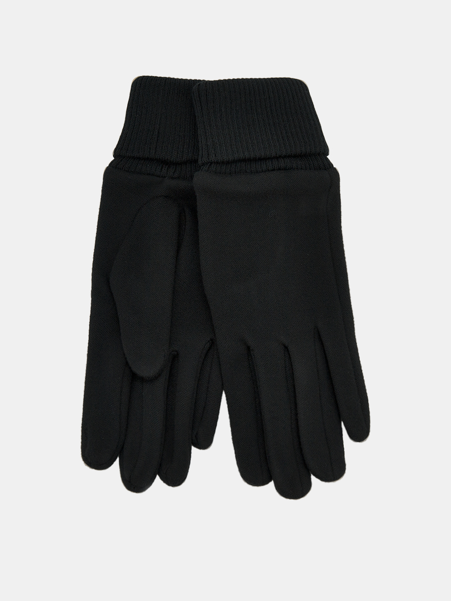 АУГП108400_Н Перчатки женские Ralf Ringer, текстиль,один размер,черные