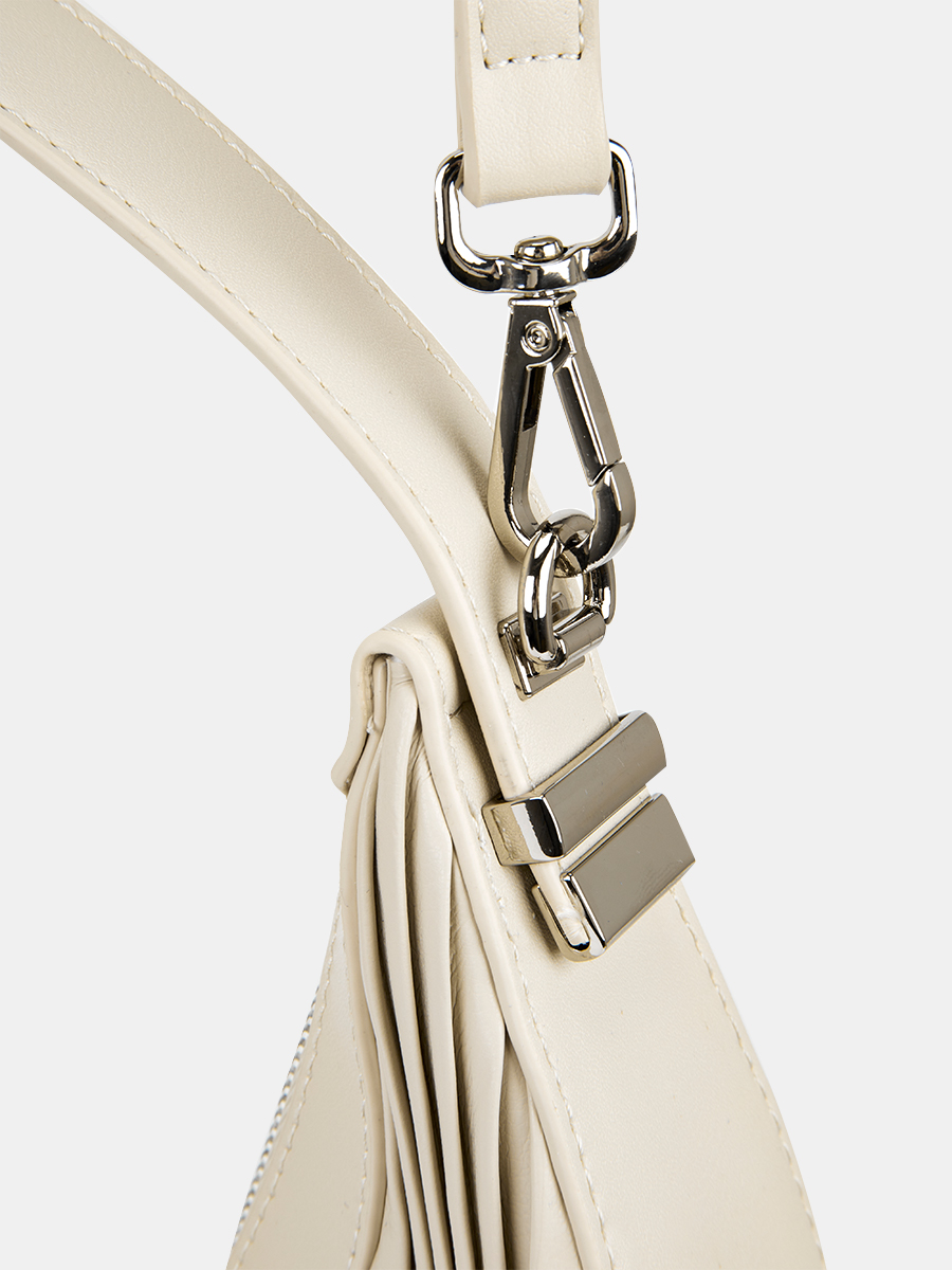 Сумка женская, бежевая, 8*28*31