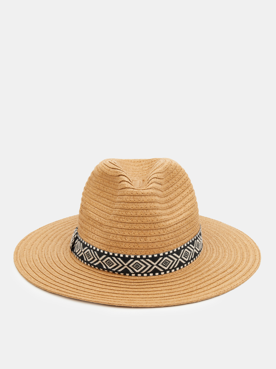 110312P-17140-12_Н Шляпа женская, Ralf Ringer,100 %солома,57 р.,бежевая