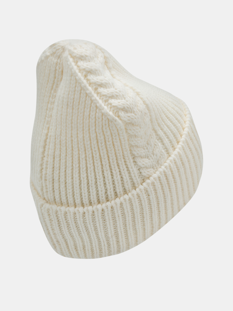 АУГЧ091700_Н Шапка женская Ralf Ringer 50%шерсть,50%акрил,молочная