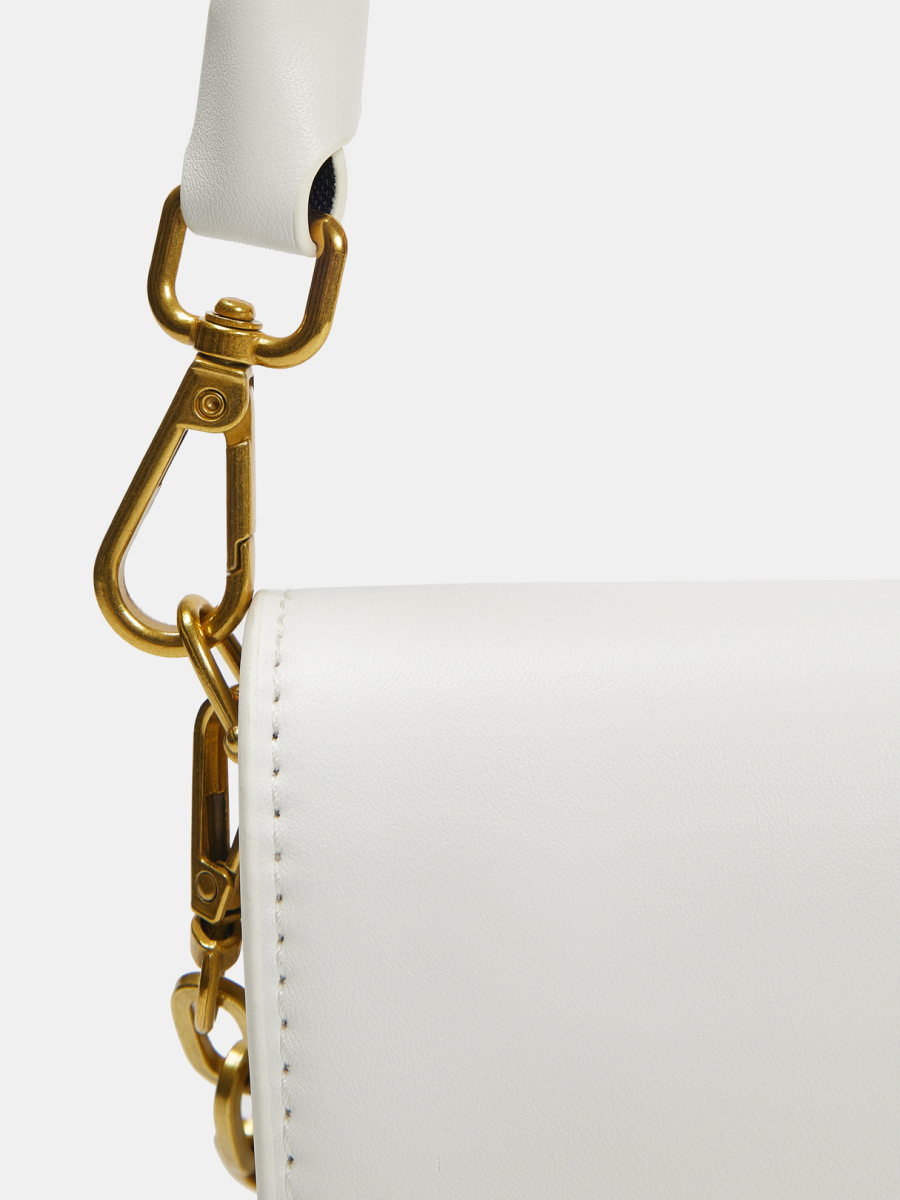 Сумка женская, белая, 23*13*6 