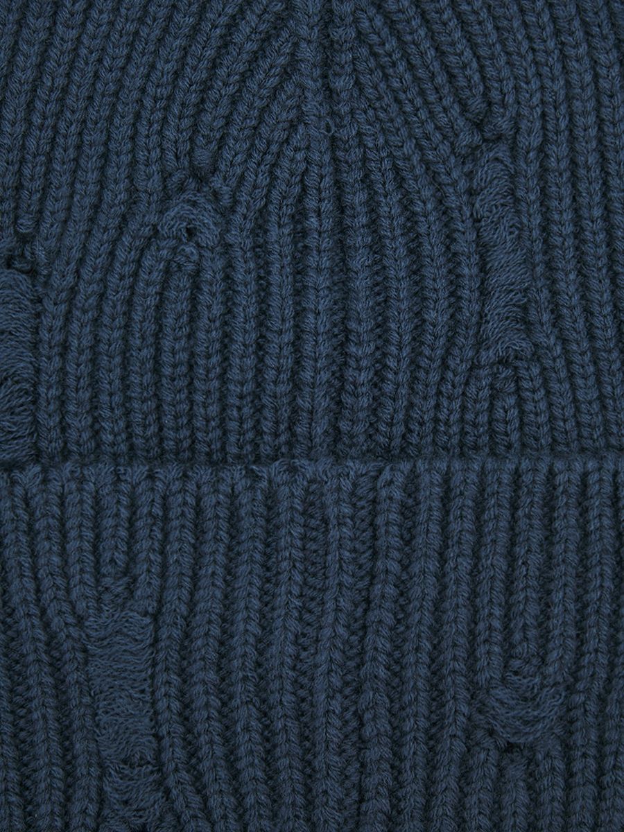 АУГЧ092600_Н Шапка женская Ralf Ringer 50% шерсть,50%акрил,джинсовая