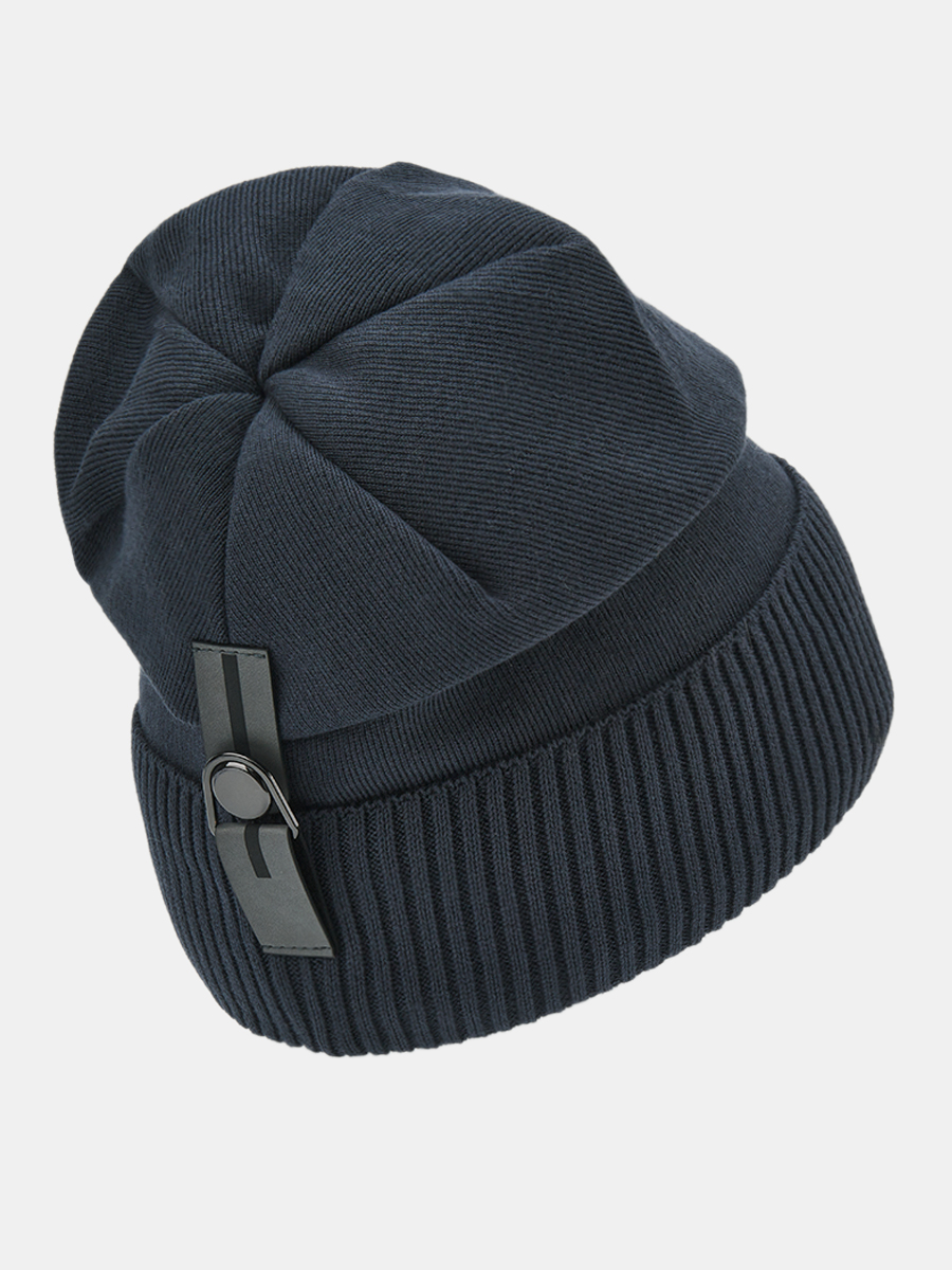 АУГЧ090700 Шапка мужская Ralf Ringer15%ка шемир,50%шерсть,35% вискоз,сер