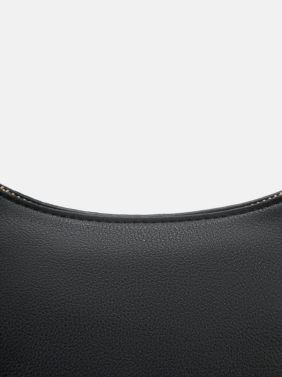 Сумка женская, черная, 25x7x13