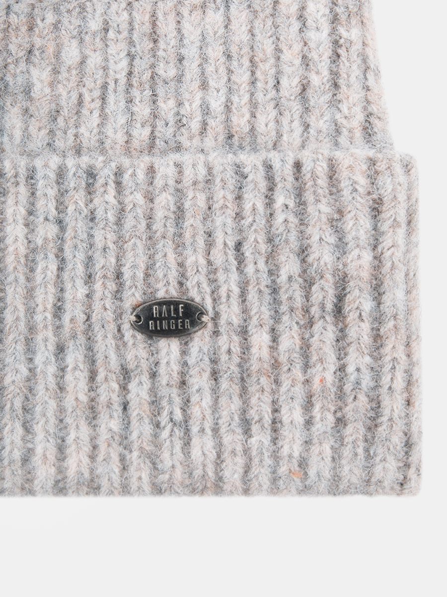 АУГЧ088600_Н Шапка женская Ralf Ringer 30%ш ерсть,70%анти-пилинг акрил,беж