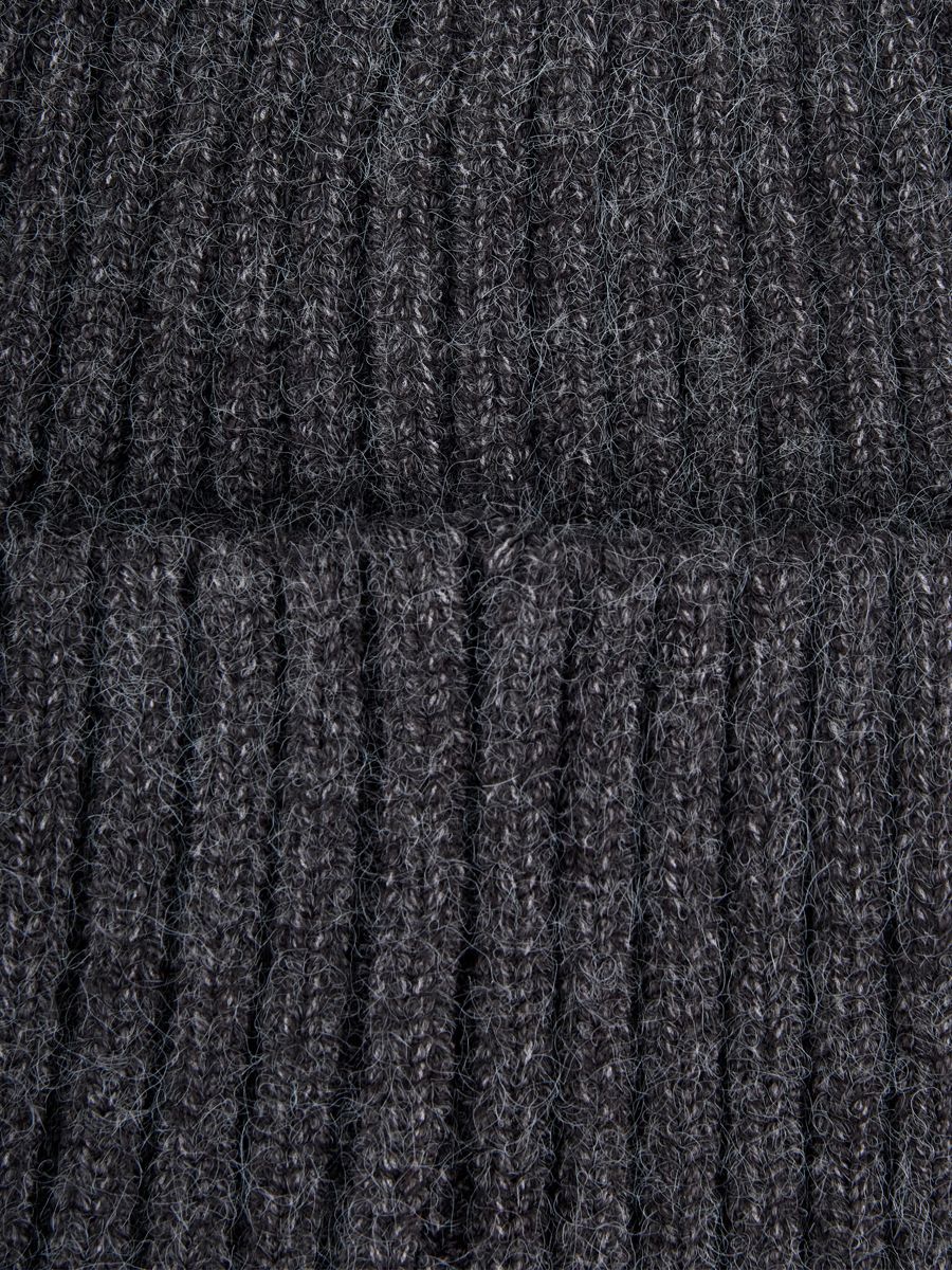 110423P-18329-30 Шапка мужская Ralf Ringer,43%в искоза,32%нейлон,25%пэ,т.сер