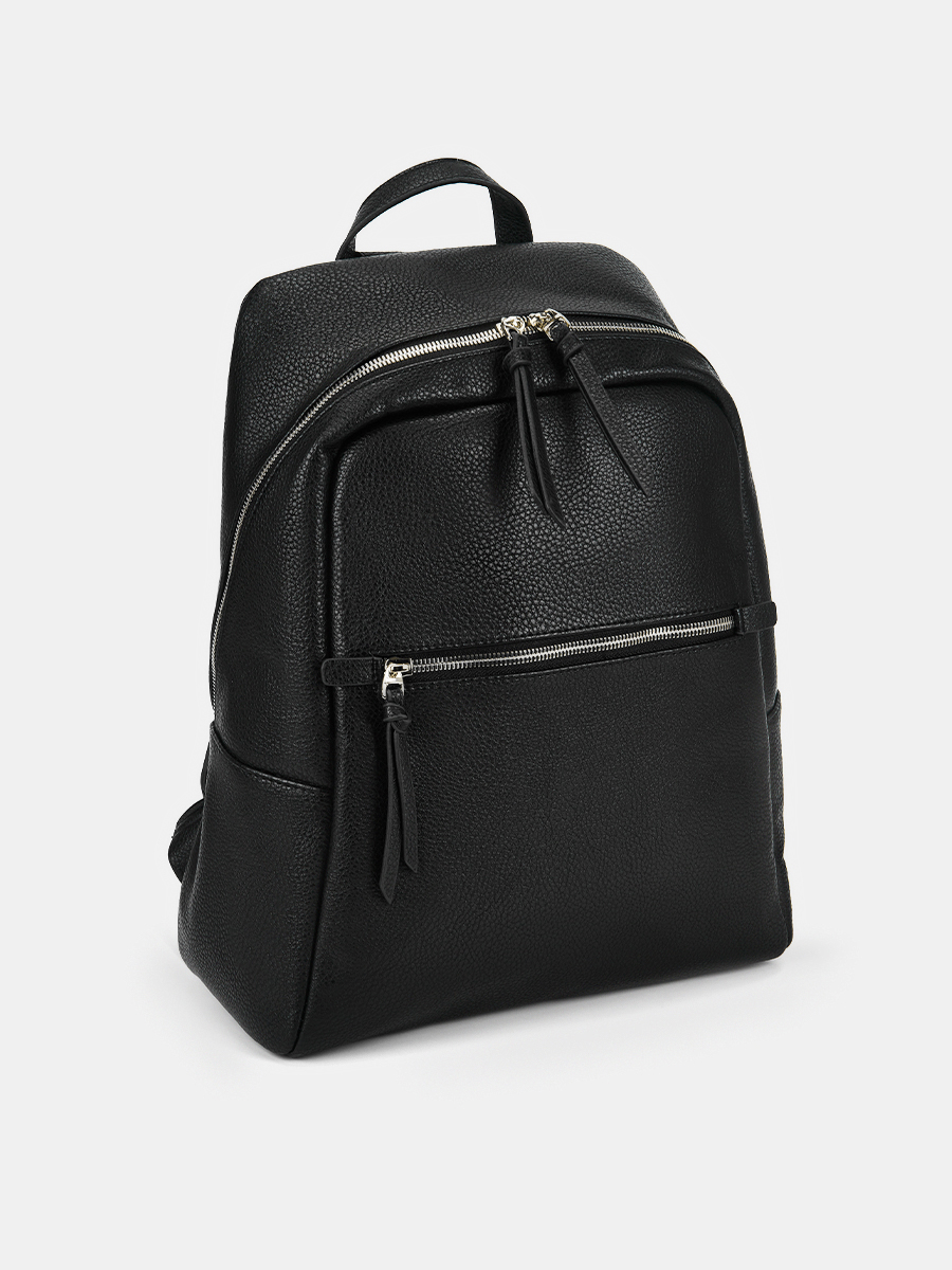 Рюкзак женский, черный, 28*42*14
