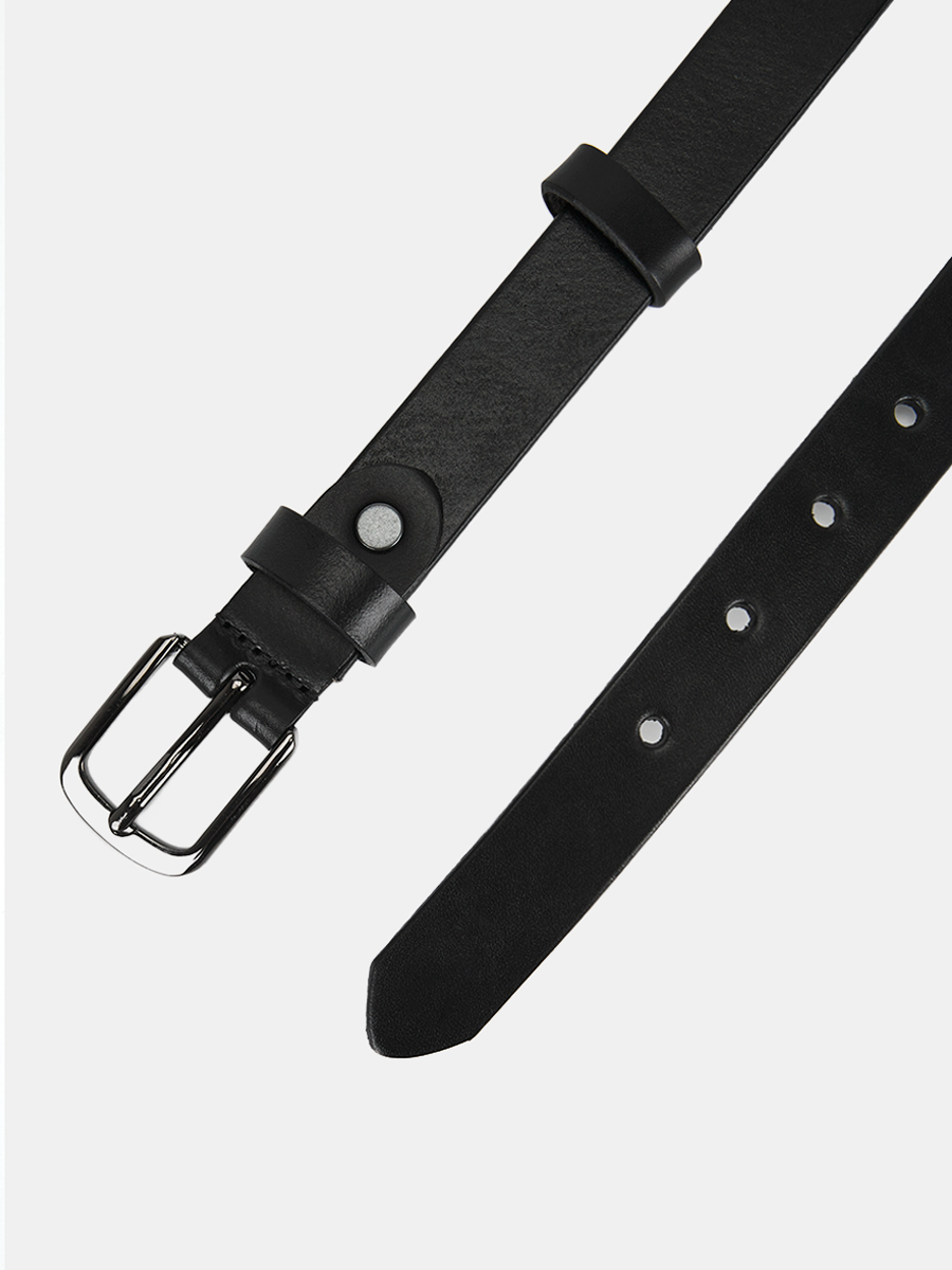 BLL-120-2344-CEP-01-N Ремень женский Ralf Ringer,нат ур.кожа,2,3*113,черный