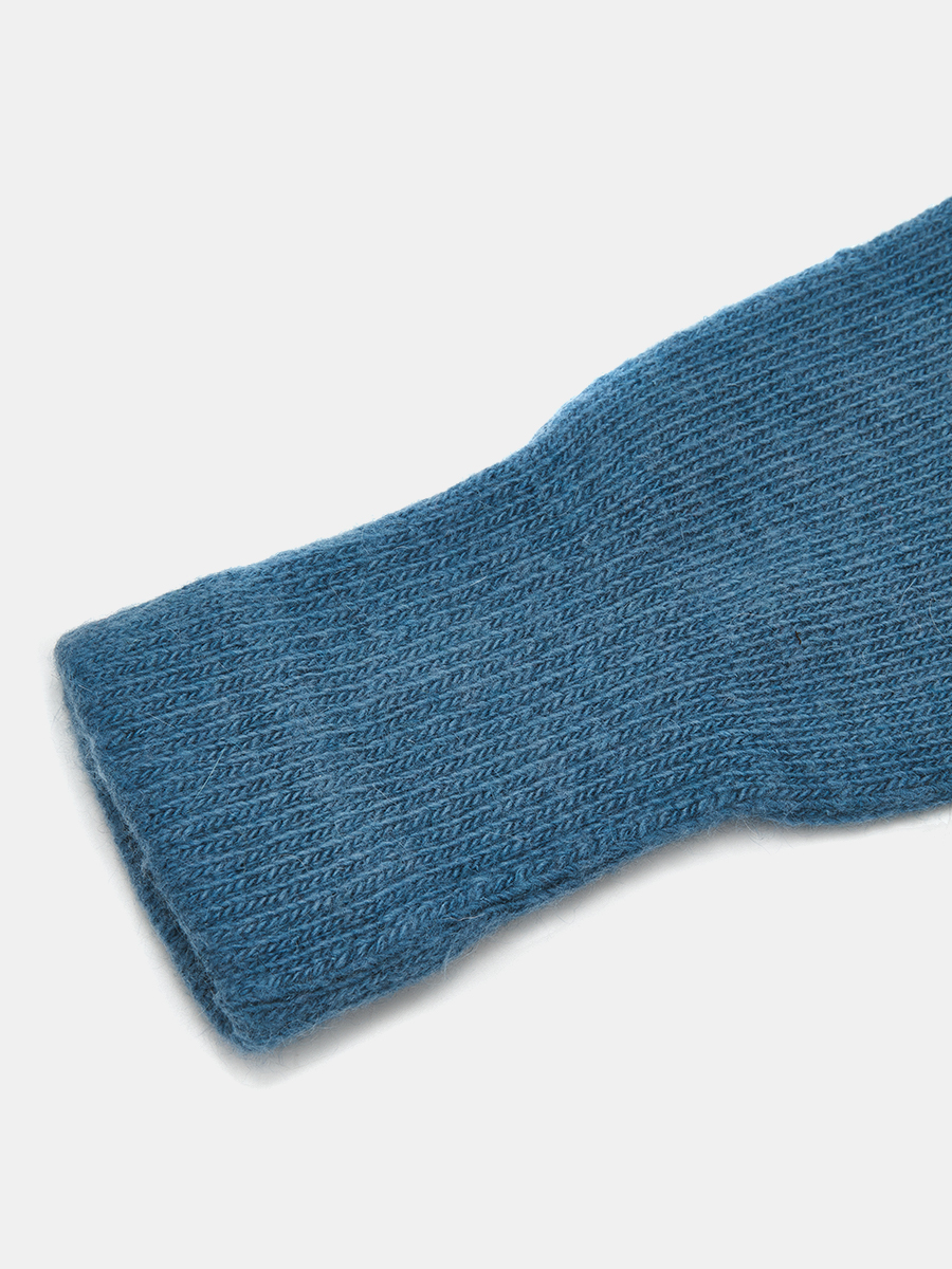 АУГП110400_Н Перчатки жен.Ralf Ringer,60%ан гора,40%вискоза,1 размер,джинс