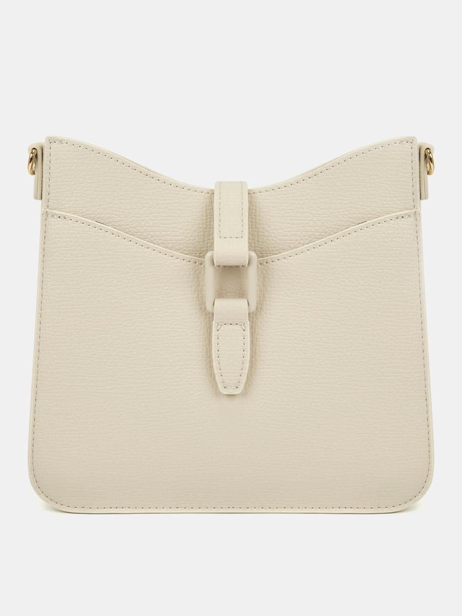 Сумка женская, бежевая, 8*20,5*22,5