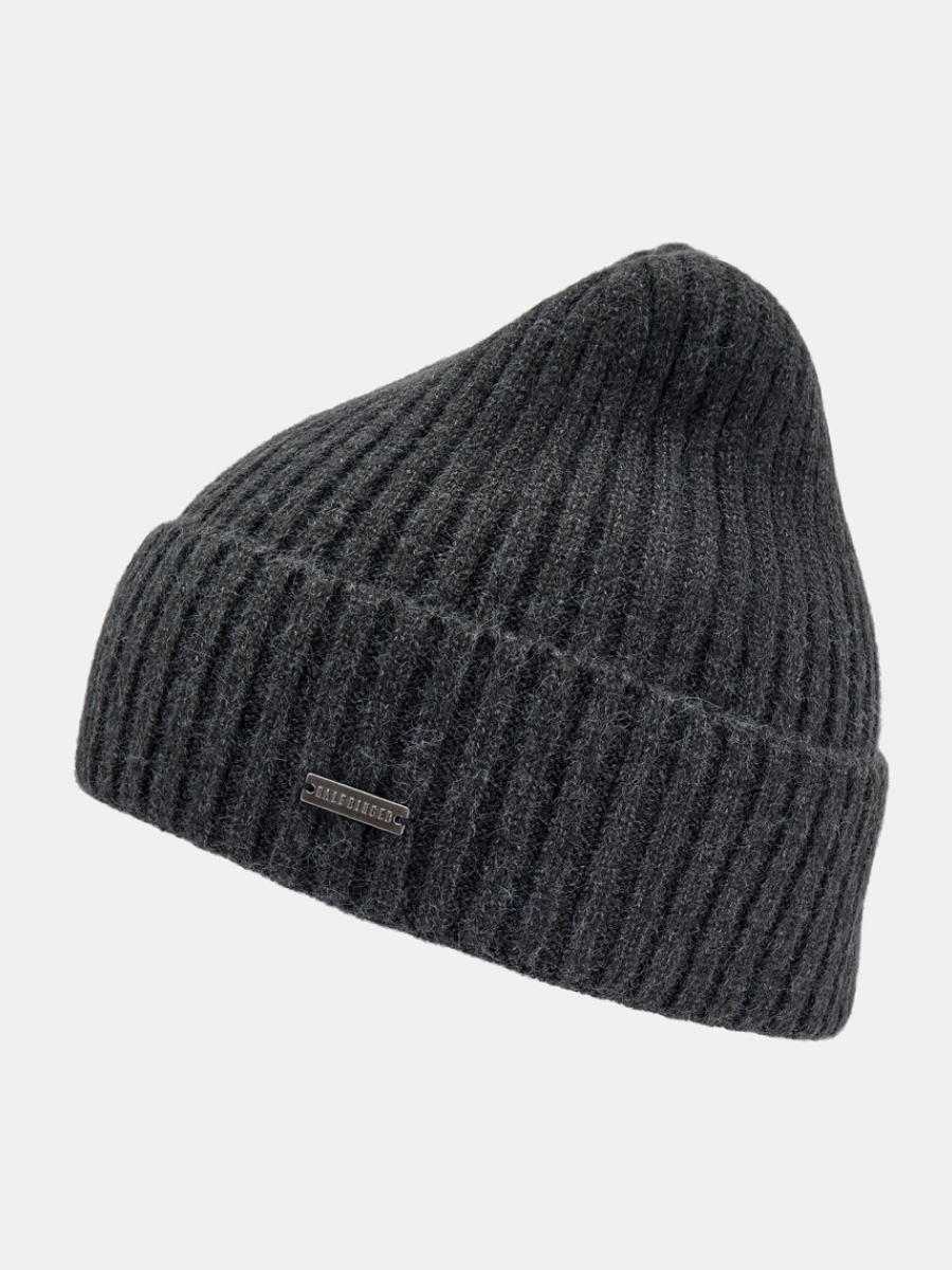 110423P-18329-30 Шапка мужская Ralf Ringer,43%в искоза,32%нейлон,25%пэ,т.сер