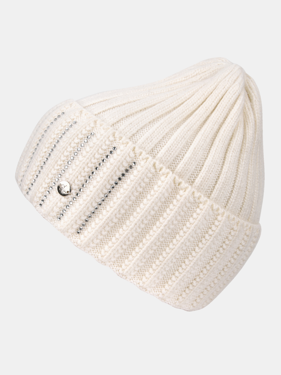 110322L-14314-11_Н Шапка женская Russian Look60%н ейл.30%виск.10%ангор.б/р белая
