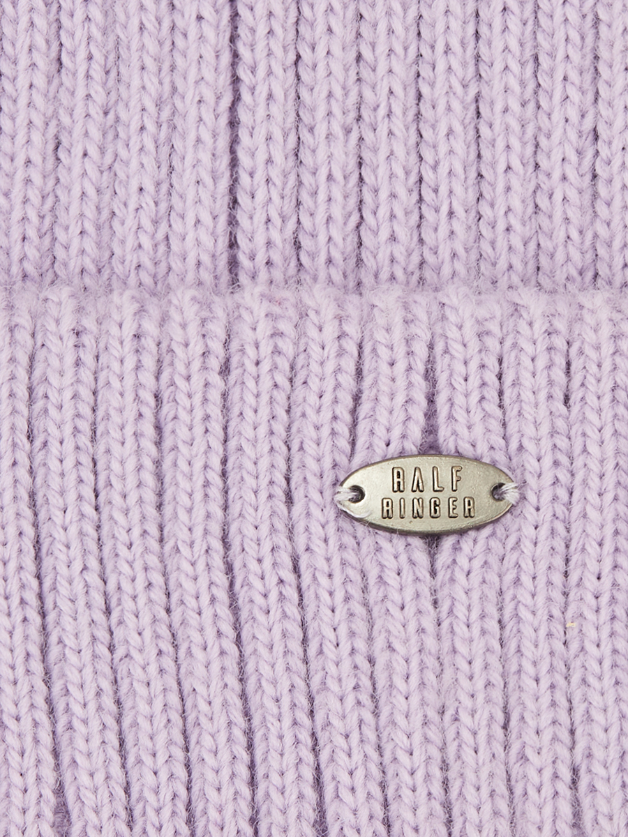 RF-BR55027-Лиловый_Н Шапка женская RALF RINGER,50%ш ерсть,50%акрил,р.57,лиловая