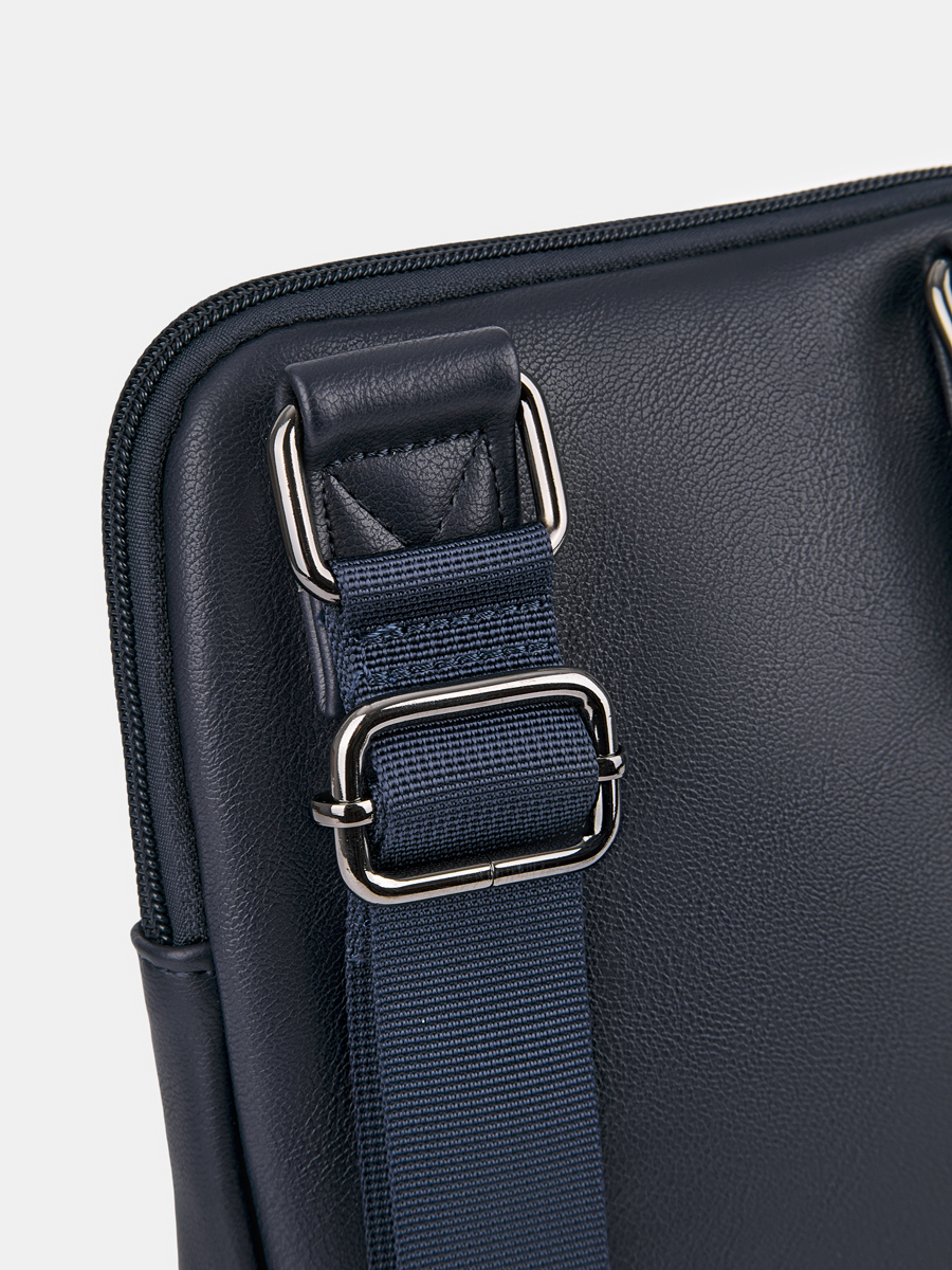 GALIUM-02-J-04 Сумка мужская Jonas Hanway искуств.кожа,185x45x245,синяя