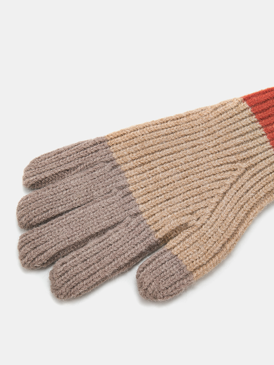 АУГП110700_Н Перчатки жен.Ralf Ringer,80%ше рсть,20%нейлон,1 размер,оранж