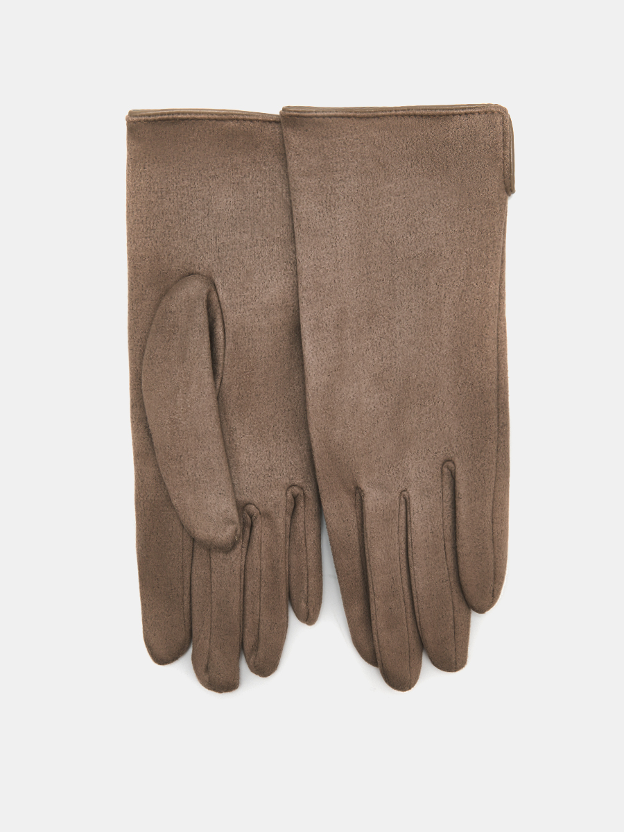 АУГП111000_Н Перчатки жен.Ralf Ringer,90%по лиэстер,10%эласт,1 размер,беж