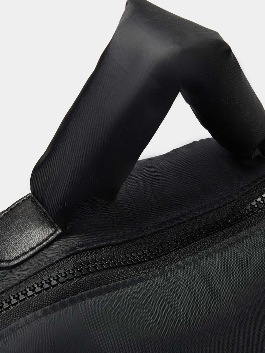 Рюкзак женский текстильный, черный, 26*32*11