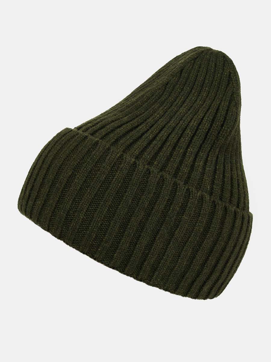 АУГЧ096700_Н Шапка мужск.Ralf Ringer55%виск 20%полиам,20%нейл,5%кашем,хаки