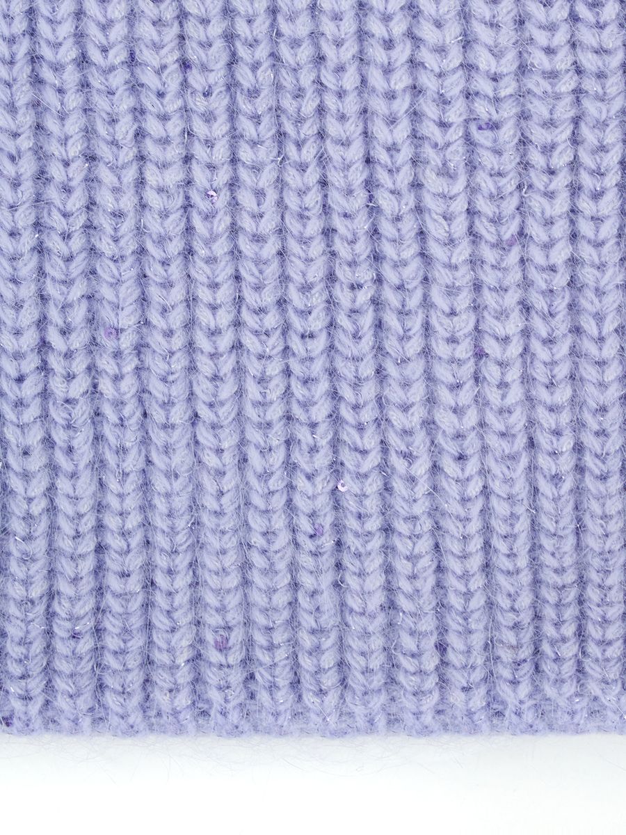 АУГЧ097900 Шапка женская Ralf Ringer, 60% ангора,40%полиамид,сиреневая