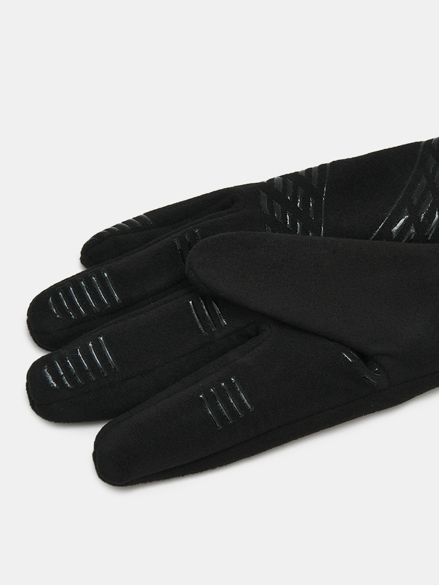 АУГП113800_Н Перчатки мужские Ralf Ringer, 100%полиэстер,один размер,чер