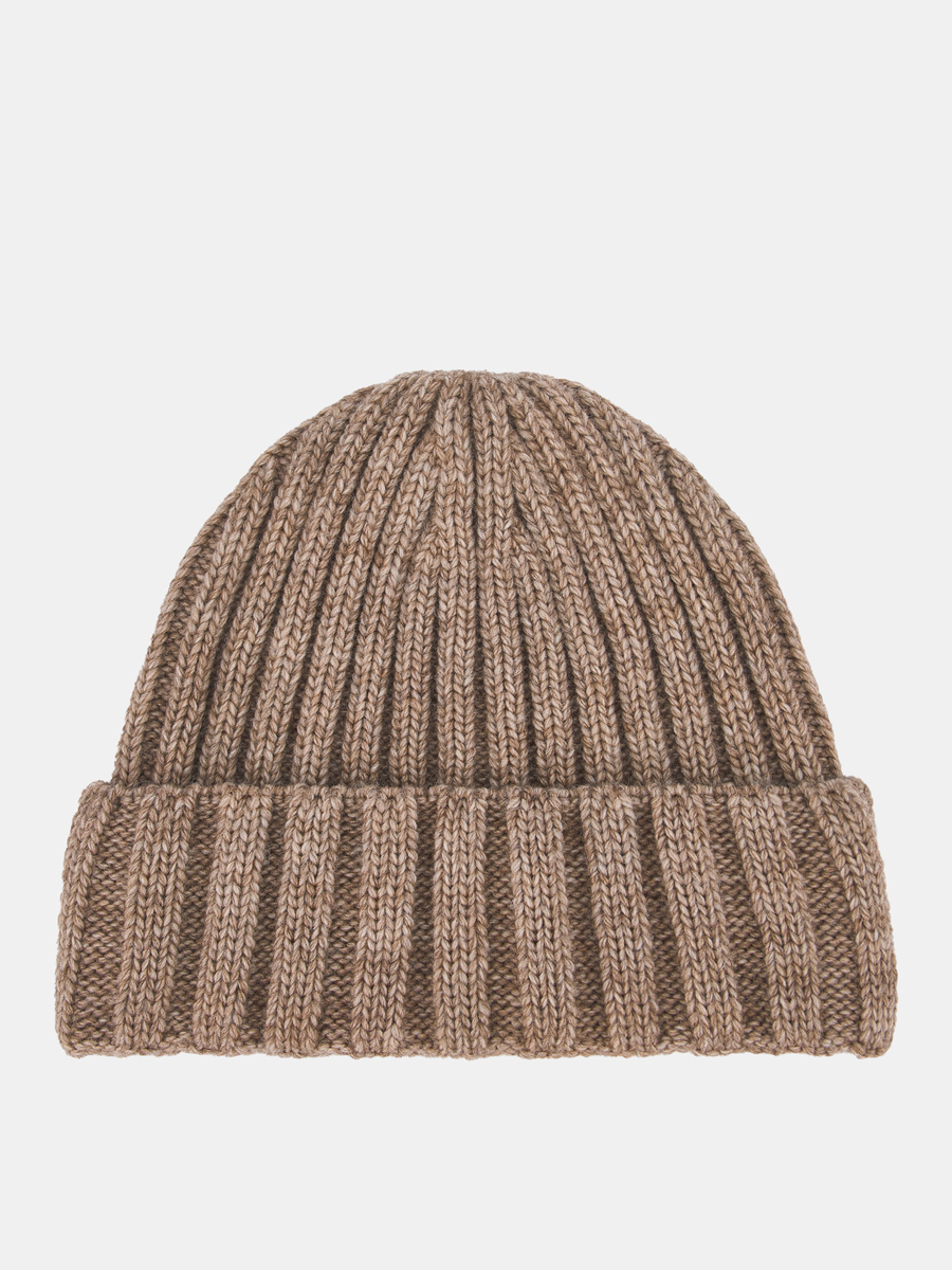 АУГЧ096400_Н Шапка мужская Ralf Ringer,50% шерсть,50%акрил,бежевая