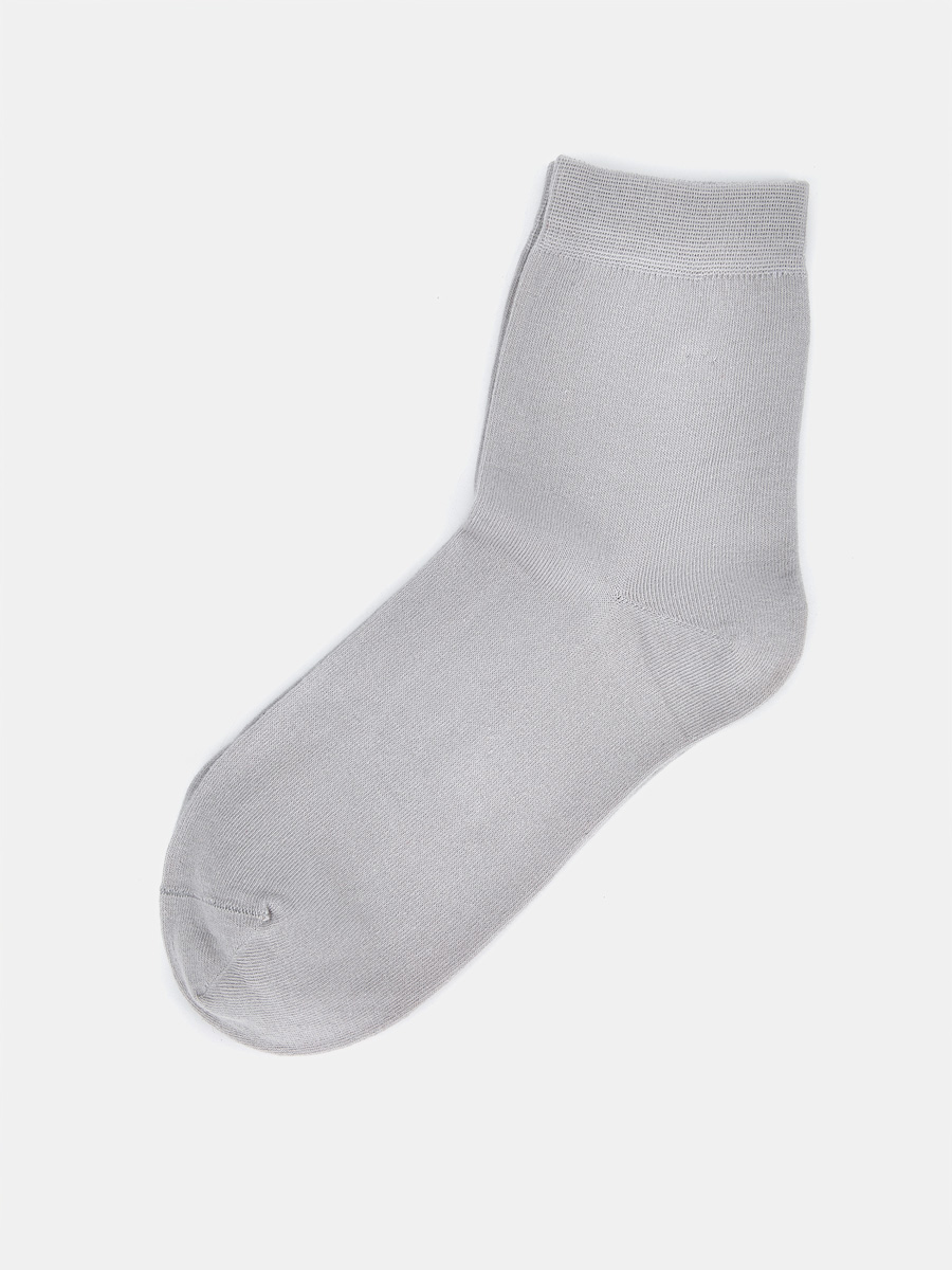 АУОН049400_Н Носки мужские р.25-27 светло-серый