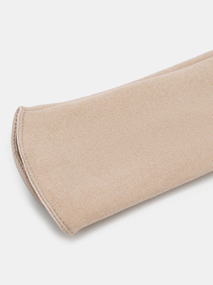 АУГП112200_Н Перчатки женские Ralf Ringer, 100%полиэстер,один размер,беж