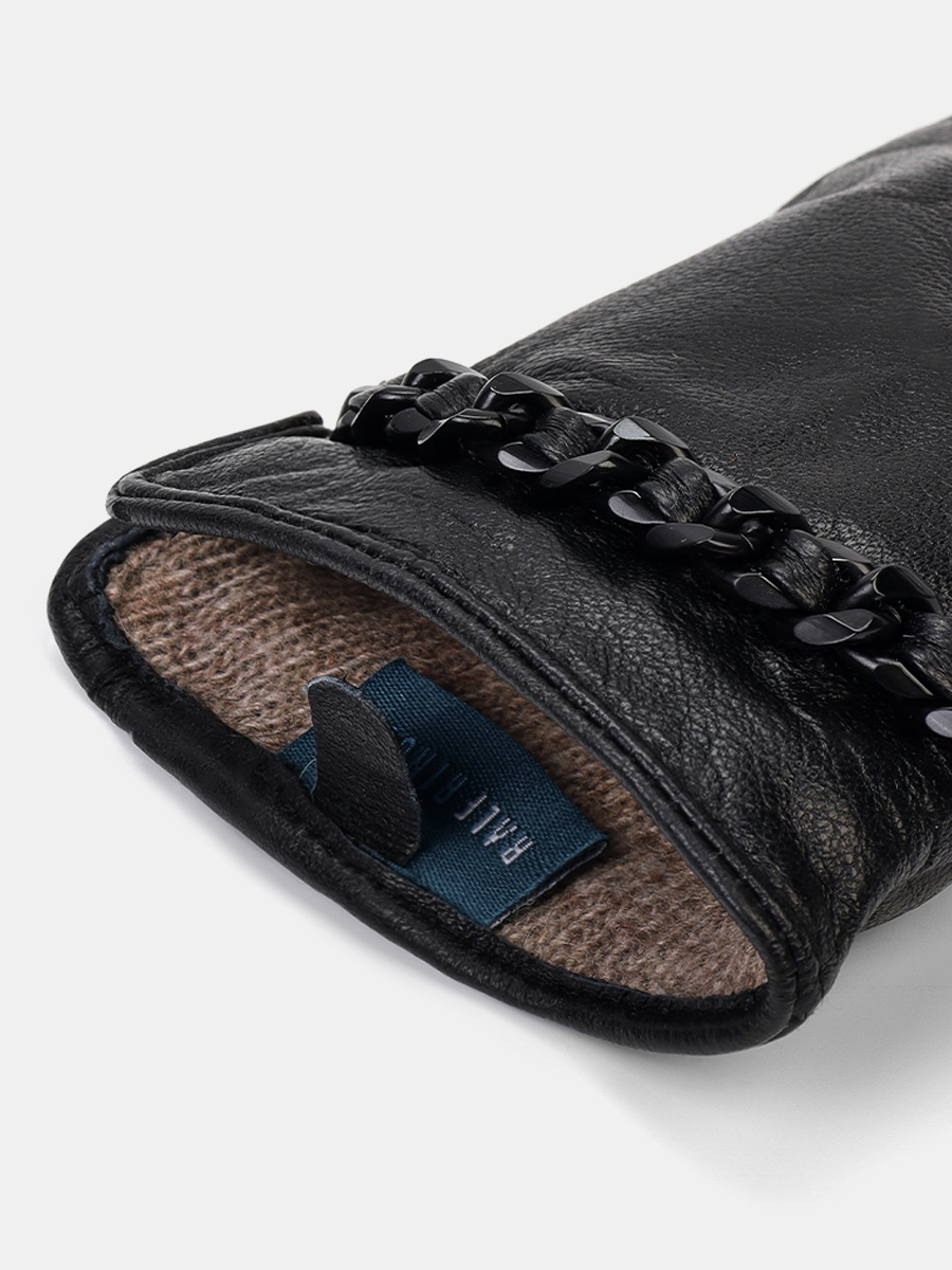 141322P-14014-01-7,5_Н Перчатки женские Ralf Ringer,н атур.кожа,р.7,5,черные