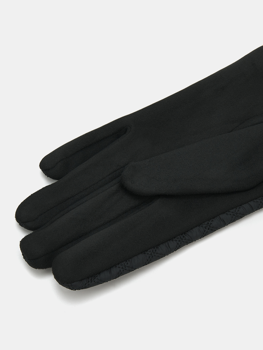 АУГП109200_Н Перчатки женские Ralf Ringer, 100%полиэстер,один размер,чер