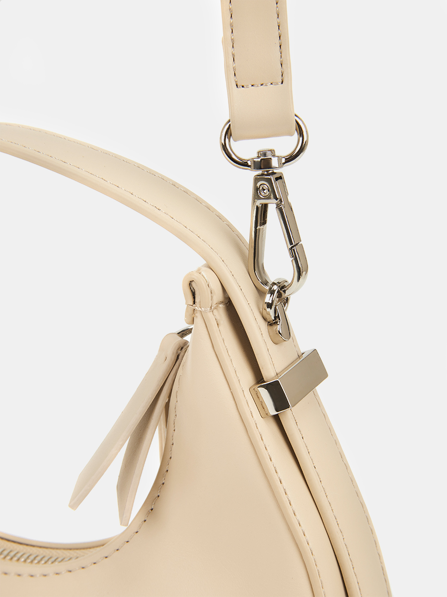 Сумка женская, бежевая, 5*12*23