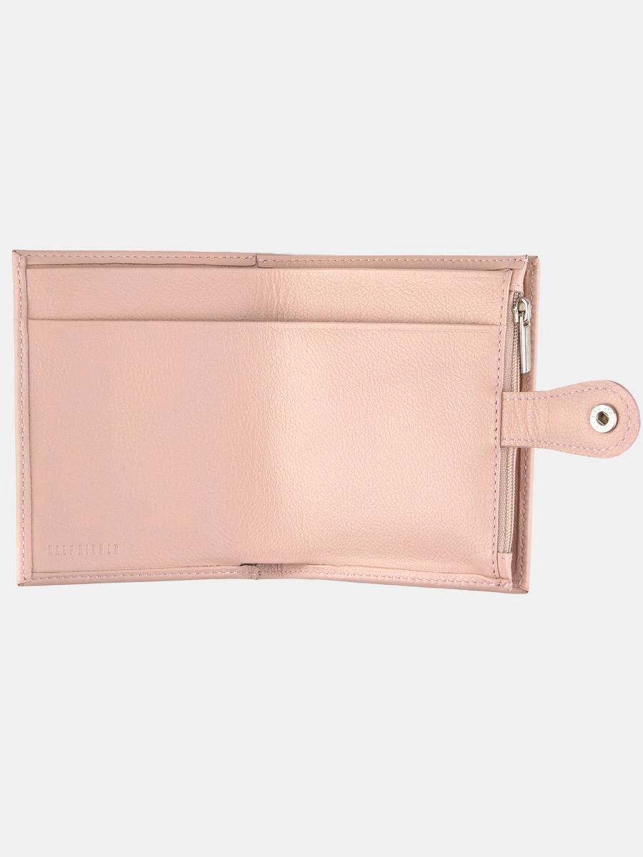 PJ.256.sz.LD.розовый-RR Портмоне жен.натуральн.кожа 110x130x12,розовое
