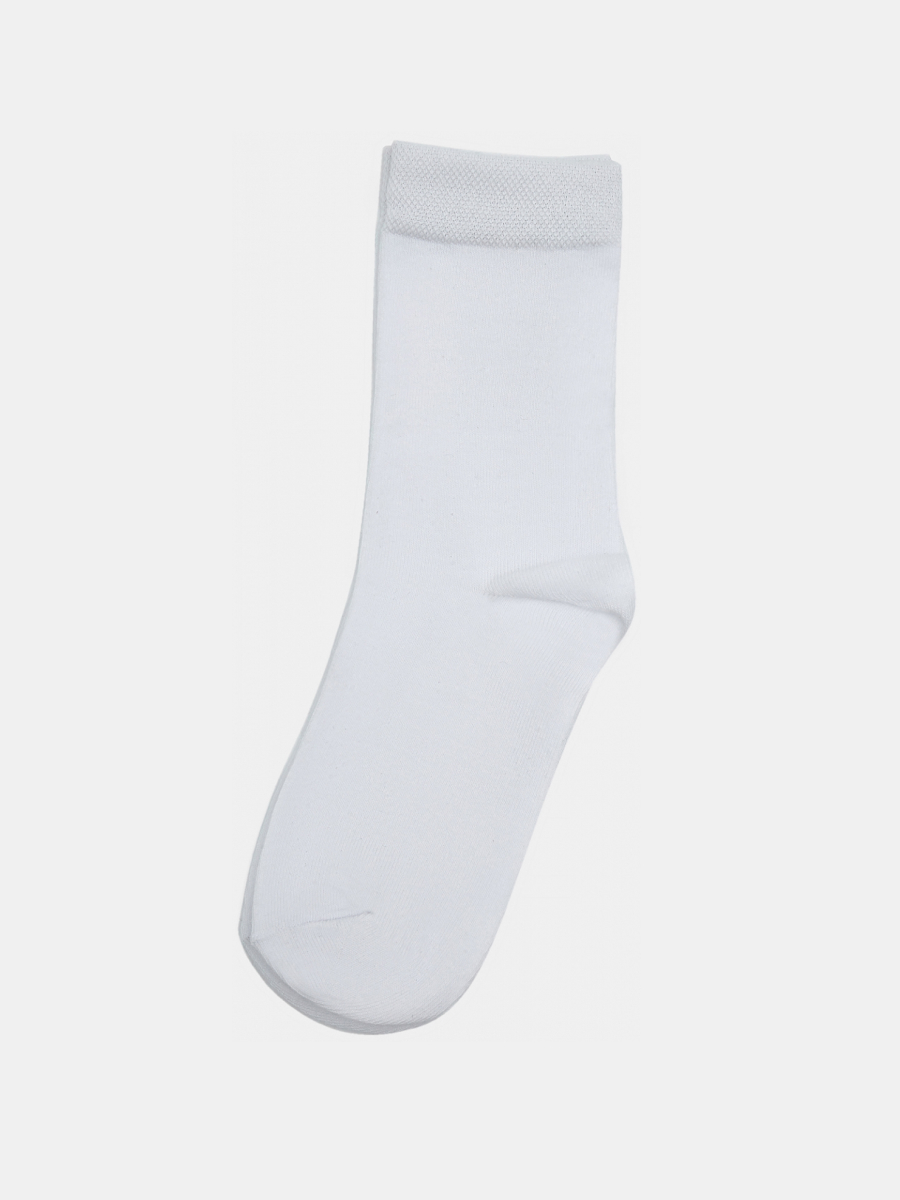 АУОН068300_Н Носки детские 80%хлопок,15%ПА, 5%эластан,р.22-24,белые