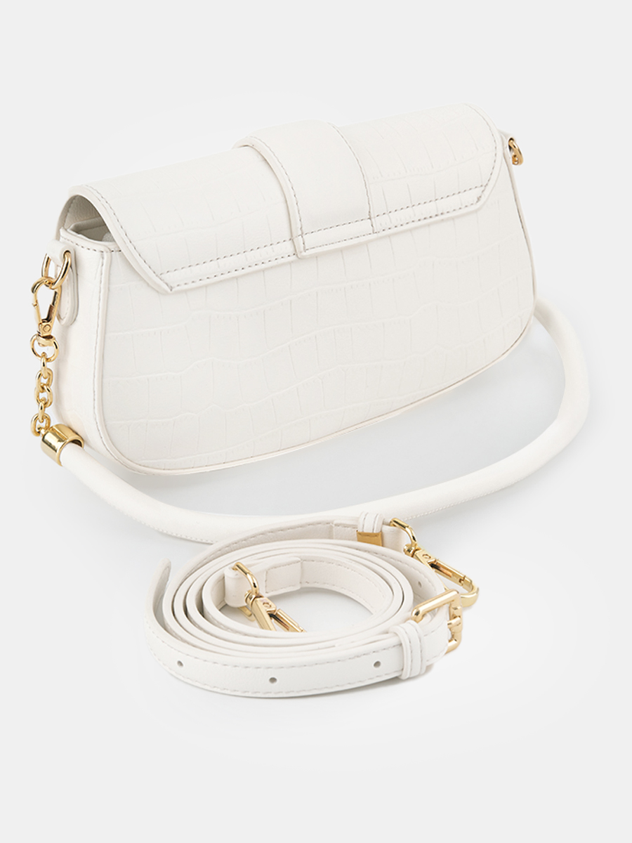 Сумка женская, молочная, 24*5*13