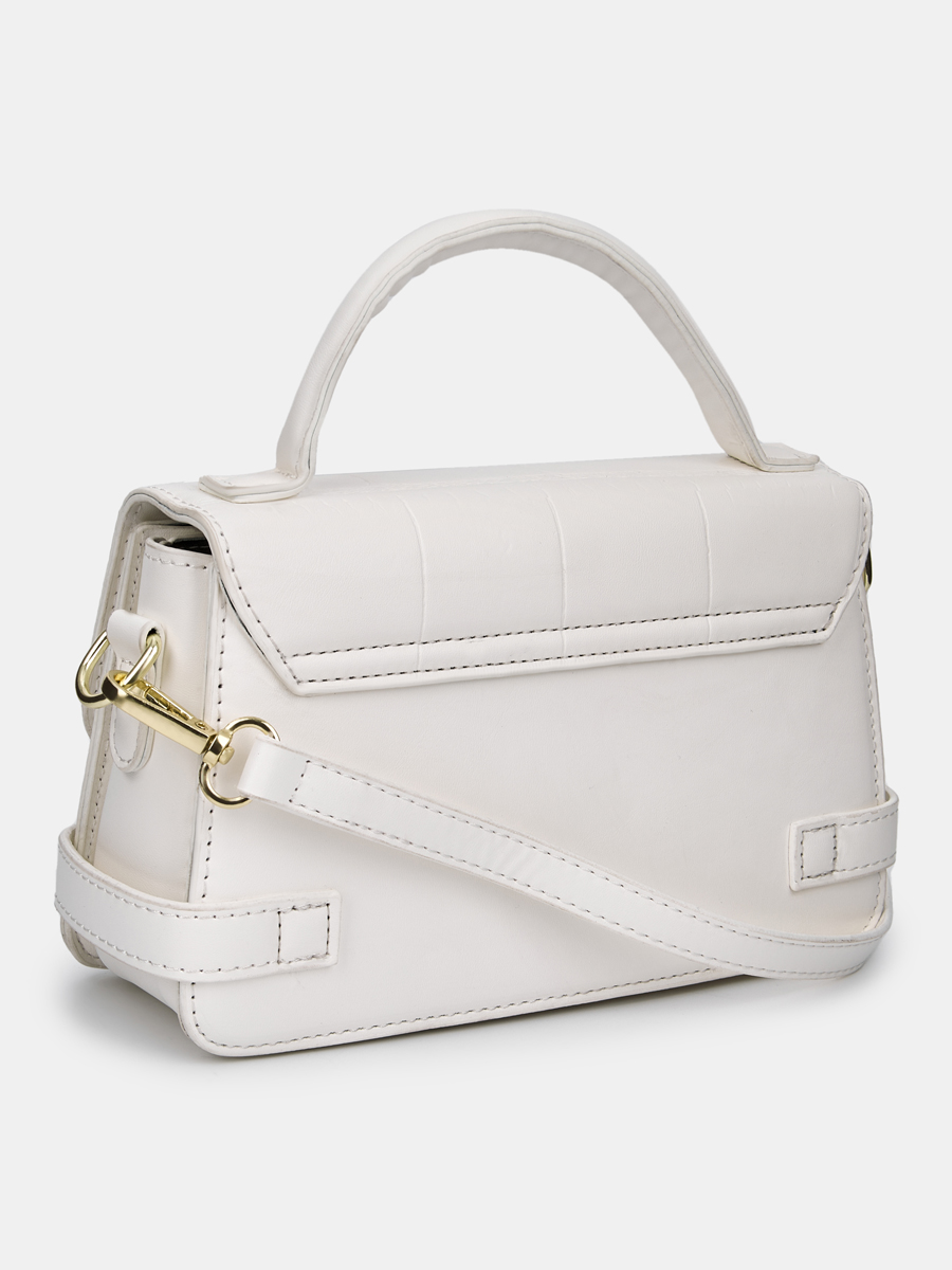 Сумка женская, молочная, 22*6*12