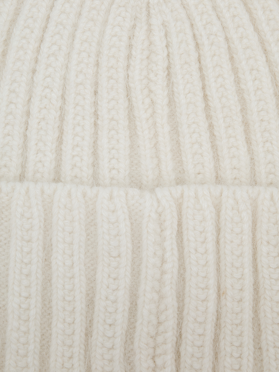 АУГЧ091400_Н Шапка женская Ralf Ringer 60%ангора,40%вискоза,белая