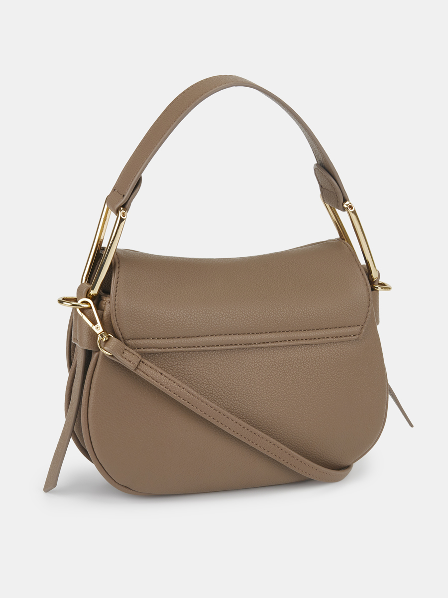 Сумка женская, бежевая, 24х9х18