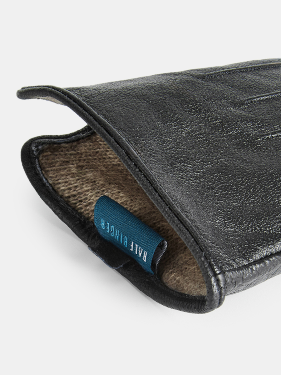 141422P-14047-01-9,5_Н Перчатки мужские Ralf Ringer,н атур.кожа,р.9,5,черные