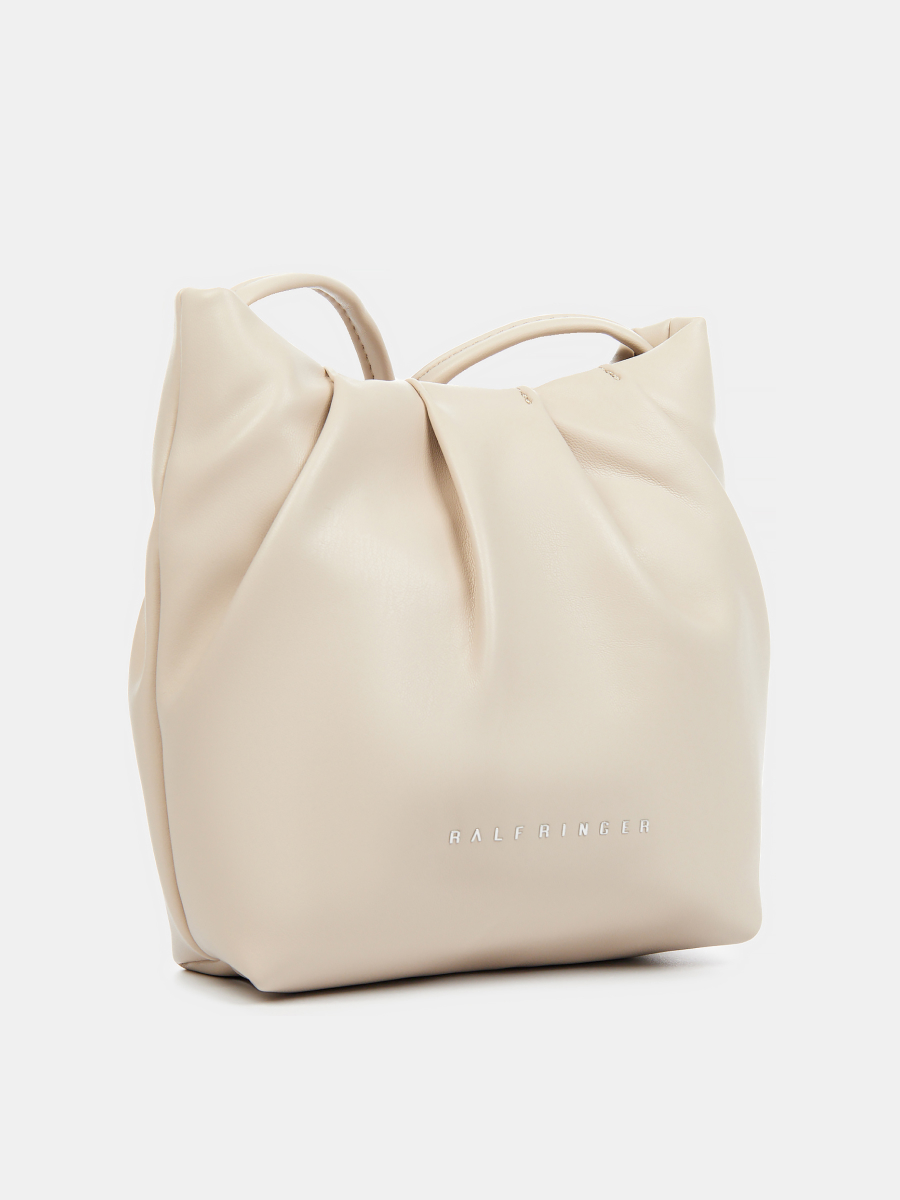 Сумка женская, молочная ,20*7*17