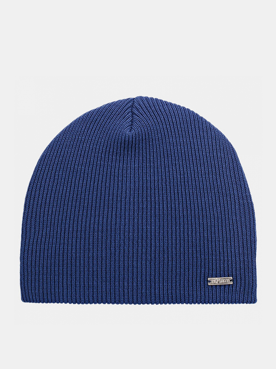 WMT-220-48-PAP-23 Шапка мужская 70%шерсть,30% акрил,б/разм,джинсовая