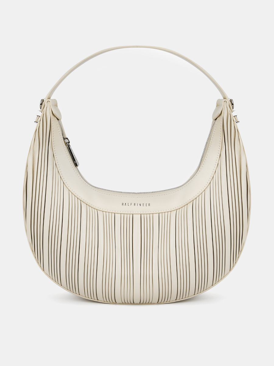 Сумка женская, бежевая, 8*28*31