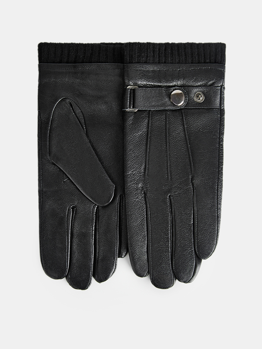 141422P-14034-01-8,5_Н Перчатки мужские Ralf Ringer,н атур.кожа,р.8,5,черные