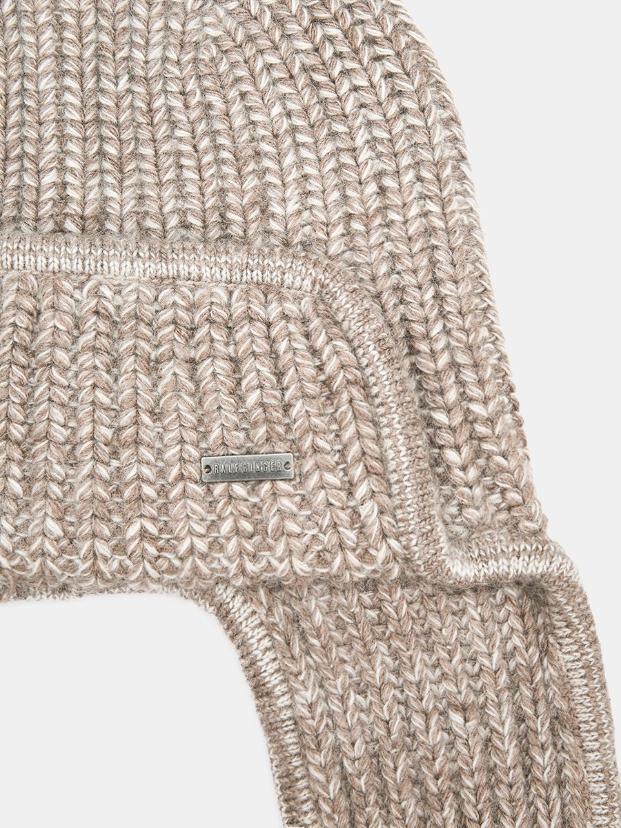 АУГЧ093500_Н Шапка женск.Ralf Ringer60%виск оза,30%нейлон,10%ангора,беж