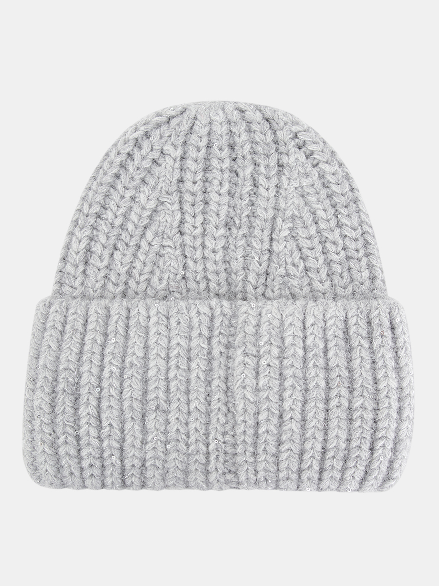 АУГЧ098100 Шапка женская Ralf Ringer, 60% ангора,40%полиамид,серая