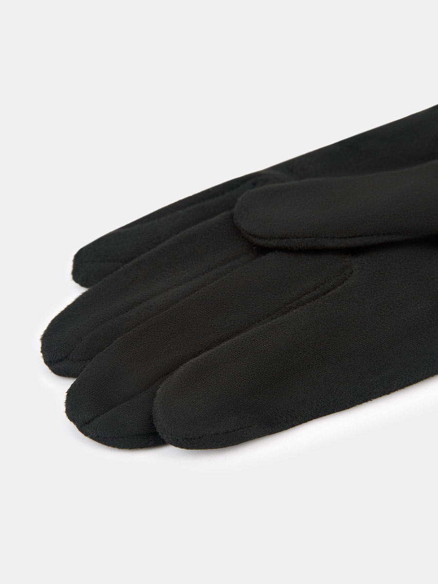 142422P-13544-01_Н Перчатки мужские Ralf Ringer, 100%полиэст,без размерн.черные