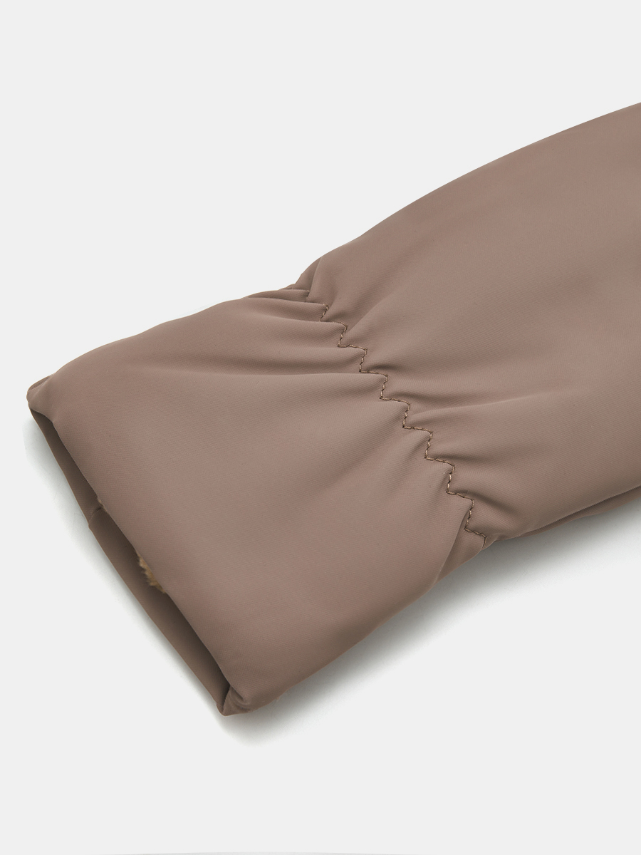 АУГП109800_Н Варежки женские Ralf Ringer, 100%полиэстер,один размер,беж